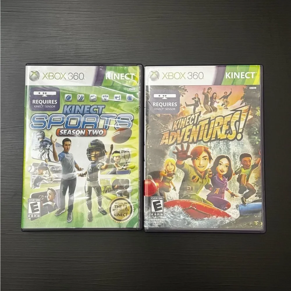 360 Kinect Sports and Adventures Game Bundle